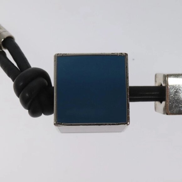 LOUIS VUITTON Porte Cles Tricube Charm metal Silver M67140 LV Auth bs23713 - Picture 6 of 10